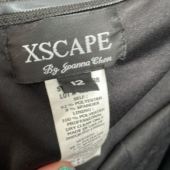 Strapless Black Bubble Dress - Picture 7 of 9